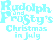 Logo of Rudolph and Frosty's Christmas in July image size 3730x2831