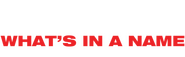 Logo of Dave Chappelle: What's in a Name? image size 671x206