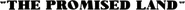 Logo of The Promised Land image size 6646x371