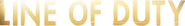 Logo of Line of Duty image size 4254x598