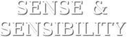 Logo of Sense and Sensibility image size 786x231