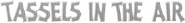 Logo of Tassels in the Air image size 769x96