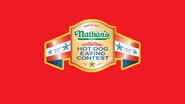 Backdrop of Nathan's Hot Dog Eating Contest image size 3557x2000
