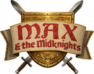 Logo of Max & the Midknights image size 1566x1236
