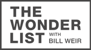 Logo of The Wonder List with Bill Weir image size 2323x1289