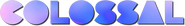 Logo of Colossal image size 788x111