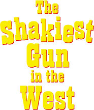 Logo of The Shakiest Gun in the West image size 593x693