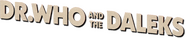 Logo of Dr. Who and the Daleks image size 1938x402