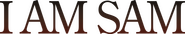 Logo of I Am Sam image size 4274x775