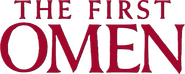 Logo of The First Omen image size 830x332