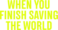 Logo of When You Finish Saving the World image size 590x307