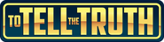 Logo of To Tell the Truth image size 1768x457