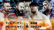 Backdrop of NJPW World Tag League 2025 - Day 2 image size 3840x2160