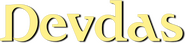 Logo of Devdas image size 791x184