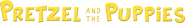 Logo of Pretzel and the Puppies image size 6847x857
