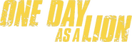 Logo of One Day as a Lion image size 780x252