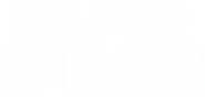 Logo of Paper Spiders image size 592x282