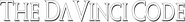 Logo of The Da Vinci Code image size 782x93