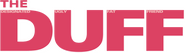 Logo of The DUFF image size 1275x366