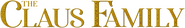 Logo of The Claus Family image size 1278x195