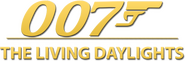 Logo of The Living Daylights image size 890x294