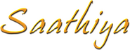 Logo of Saathiya image size 3350x1291