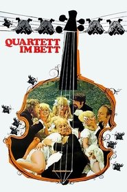 poster Quartett im Bett