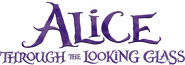 Logo of Alice Through the Looking Glass image size 1600x562