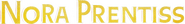 Logo of Nora Prentiss image size 1105x141