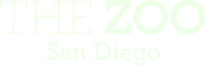 Logo of The Zoo: San Diego image size 3929x1253