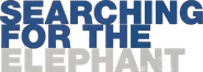 Logo of Searching for the Elephant image size 1186x424