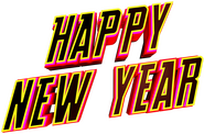 Logo of Happy New Year image size 826x544