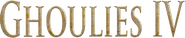 Logo of Ghoulies IV image size 784x163