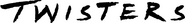 Logo of Twisters image size 4997x616