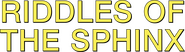 Logo of Riddles of the Sphinx image size 4277x1202