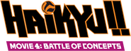 Logo of Haikyuu!! Movie 4: Battle of Concepts image size 1276x506