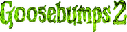 Logo of Goosebumps 2: Haunted Halloween image size 1575x397
