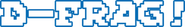 Logo of D-Frag! image size 885x129