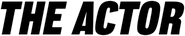 Logo of The Actor image size 2380x465
