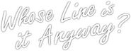 Logo of Whose Line Is It Anyway? image size 370x144