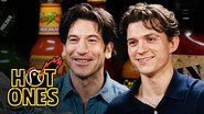 Tom Holland and Jon Bernthal Team Up While Eating Spicy Wings