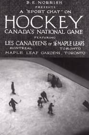 Poster Hockey: Canada's National Game