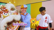 Blippi Learns to Lion Dance