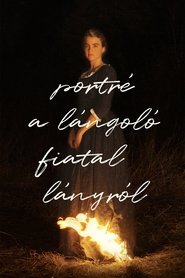 Portré a lángoló fiatal lányról