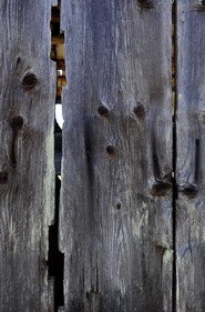 Wooden barns