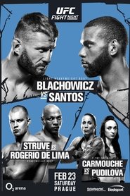 Poster UFC Fight Night 145: Błachowicz vs. Santos 2019