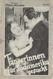 Poster Tänzerinnen für Süd-Amerika gesucht 1931