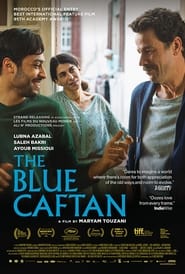 The blue of the caftan