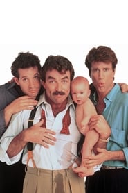Троє чоловіків і немовля постер