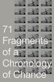 Poster 71 Fragments of a Chronology of Chance 1995